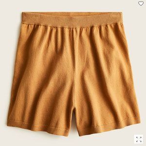 NWT J Crew High-waisted cotton-cashmere sweater short